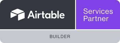 Airtable services partner certification badge